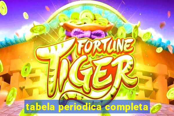 tabela periodica completa